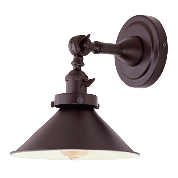 Soho M3 Oil Rubbed Bronze One-Light Swing Arm Wall Sconce, image 1